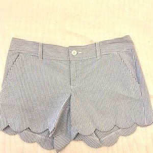 Lilly Pulitzer Buttercup Seersucker Shorts
